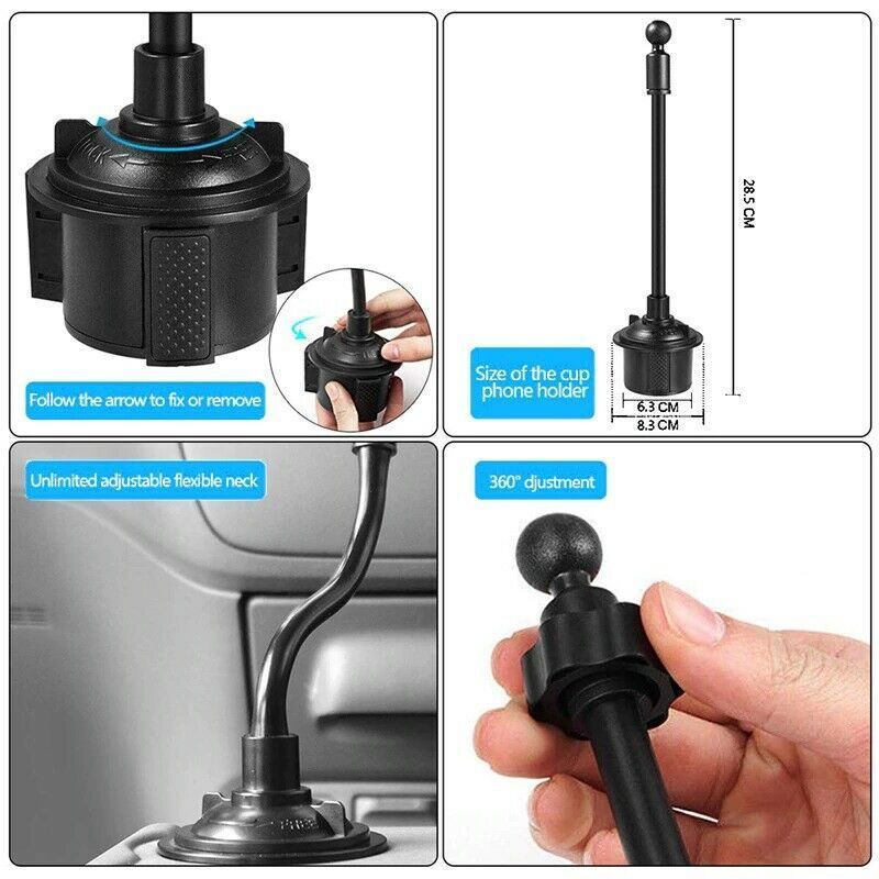 Car water cup holder mobile phone holder