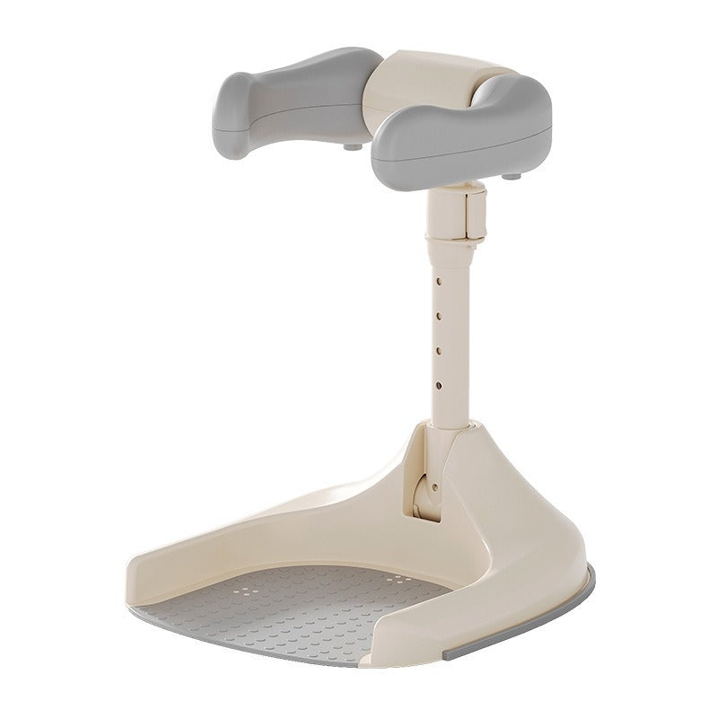 Baby Bath with Shower Stand Support|Anti-Pinch Soporte para Bañera de Bebé Adjustable Shower Tower and Anti-Slip for Toddler Standing Up Themselves,Ideal Gift for Infants