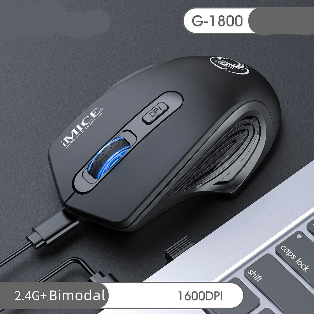 Silent Bluetooth 2.4G Wireless Mouse Charging